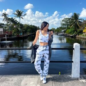 Tie-dye joggers set